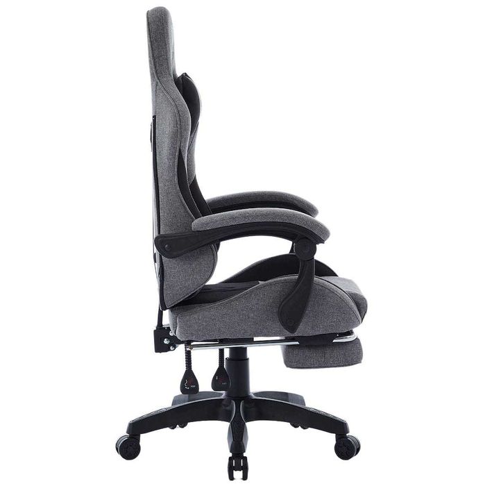 Fotel Gamingowy Infini ThrustX z podnóżkiem Dark Gray