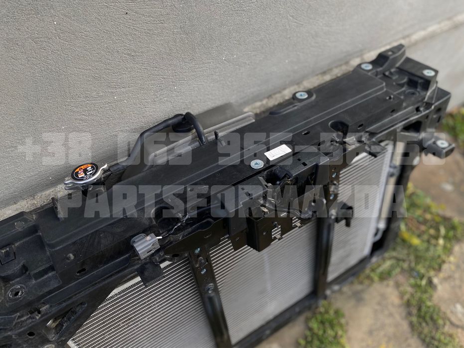 Пачка радиаторов в сборе с диффузором Mazda CX5 KF СХ50 СХ90 СХ9 3 6GL