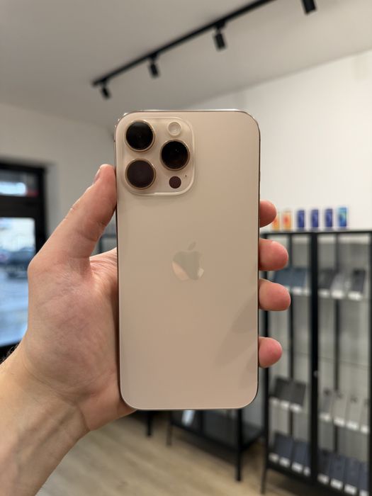 Telefon iPhone 16 PRO MAX 256GB Złoty Apple Gwarancja iTrade