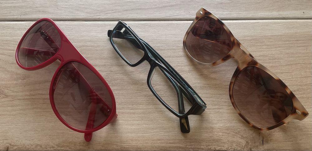 3x Óculos de Sol (Rayban/Arnette/Primark)