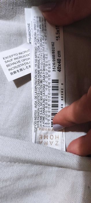 Fronha para almofada