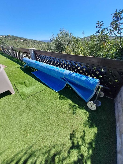 Enrolador para cobertura de piscina