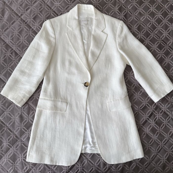 Піджак Massimo Dutti . 100% льон .