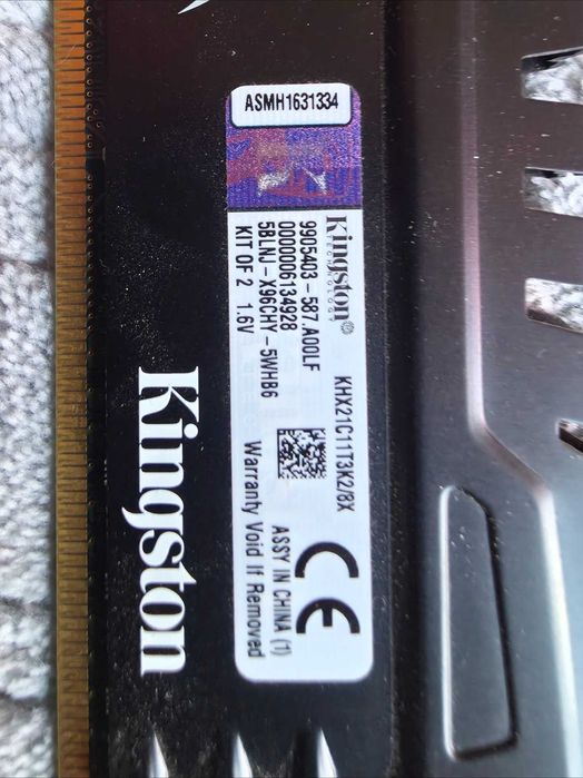 16GB (2x8GB) DDR3 2133MHz Kingston HyperX Beast – Alto Desempenho