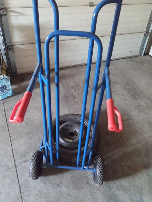 Łapacz wózek do transportu opon