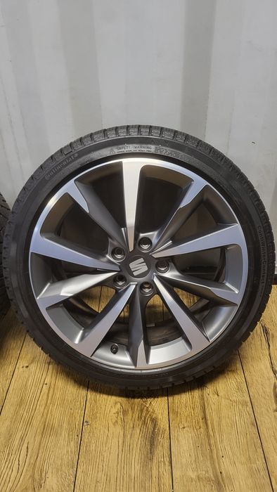 Felgi Koła Seat 18" 5x112 z oponami 225/40 R18 Leon IV ST FR Exeo Vw