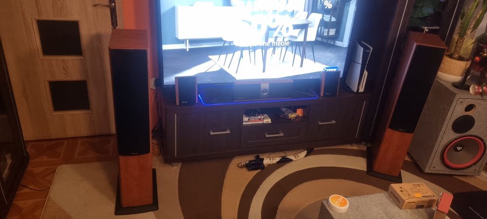 Kolumny Pioneer S-H510V+Satelitki+Centralny Pioneer  S-CR59