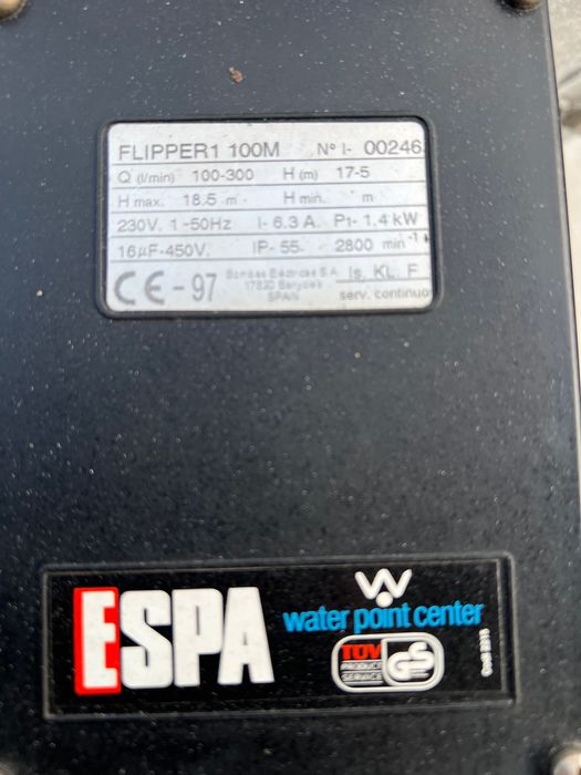 Motor piscina ESPA