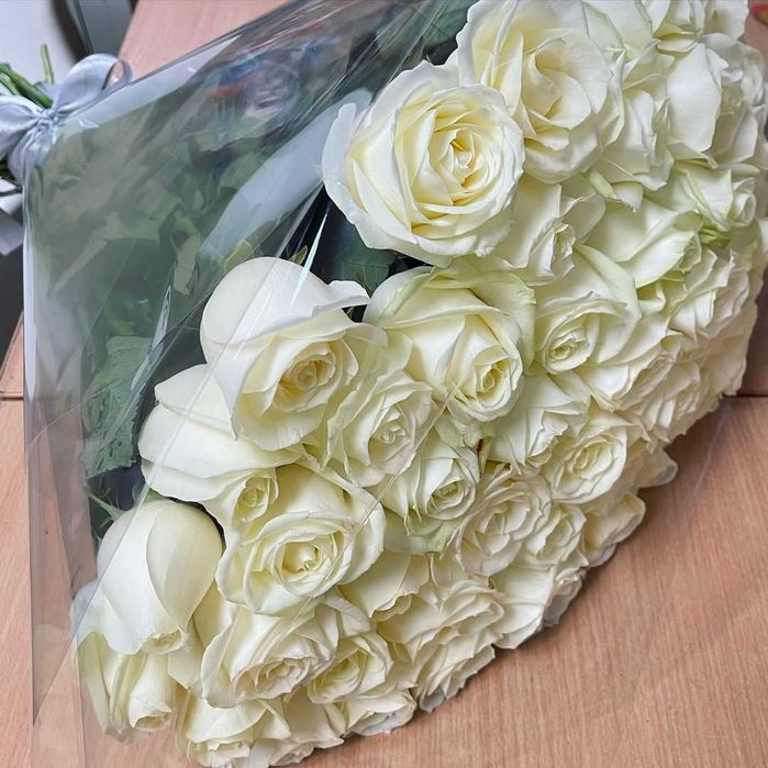 Свежая роза, доставка цветов Днепр, букет 151 роза, цветы