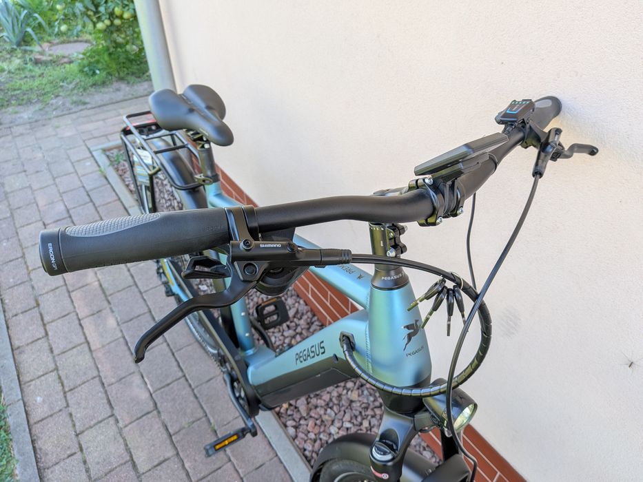 Jak nowy elektryk PEGASUS PREMIO EVO 10 LITE * Bosch CX Smart * 17km! * Suntour Air * 55 cm