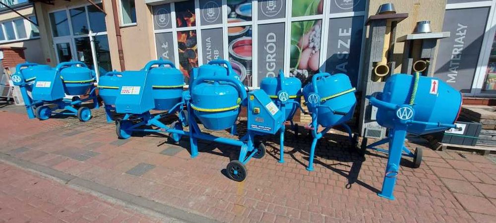 Betoniarka AGRO-WIKT BWJ 130 betoniarki