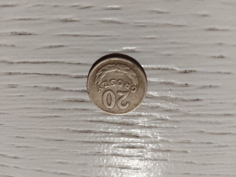 Moneta 20 gr z 1949 roku