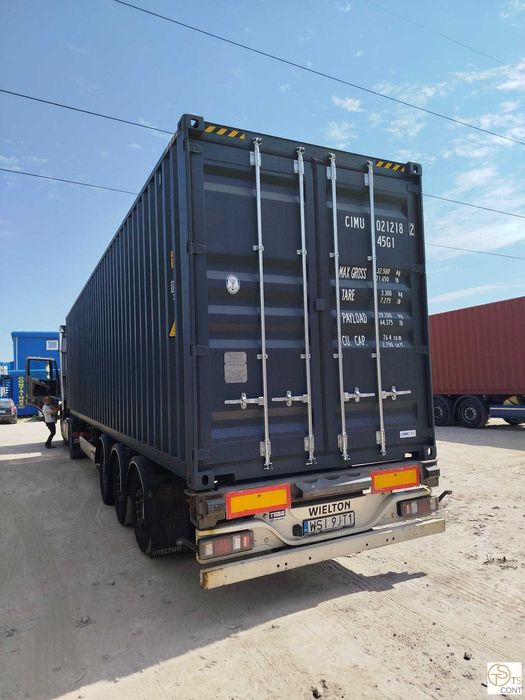 Kontener morski magazynowy budowlany 40 HC OW – One Way – TS-CONT