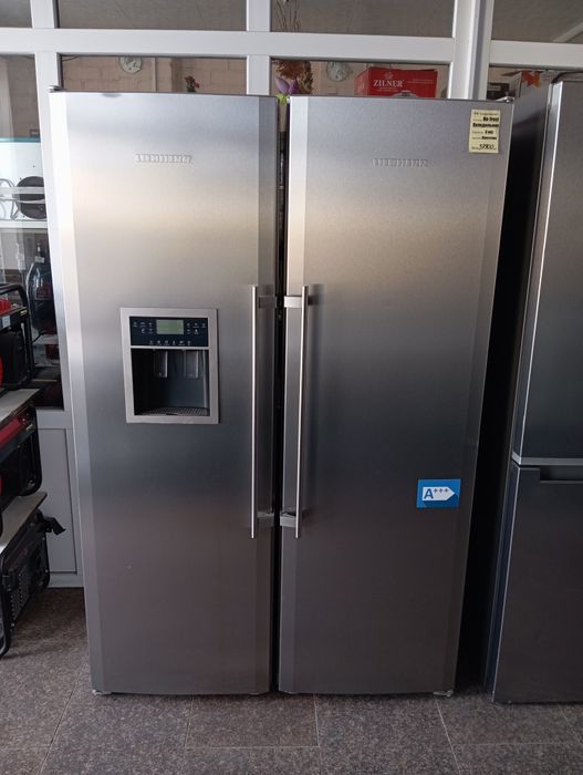 Холодильник SIDE-BY-SIDE Samsung RSG5FURS нержавейка серый из Германии