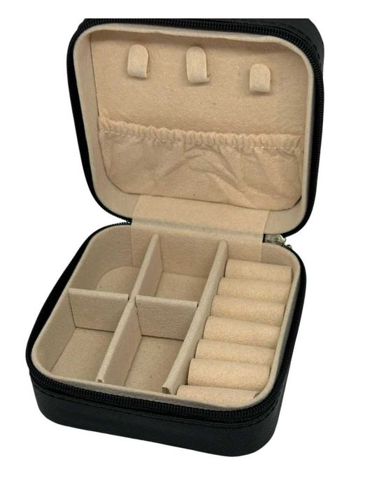 Organizer/Szkatułka/Pudełko na Biżuterię Czarne kod 2190