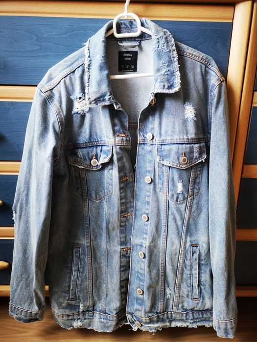 Kurtka jeansowa Bershka rozm S, NOWA