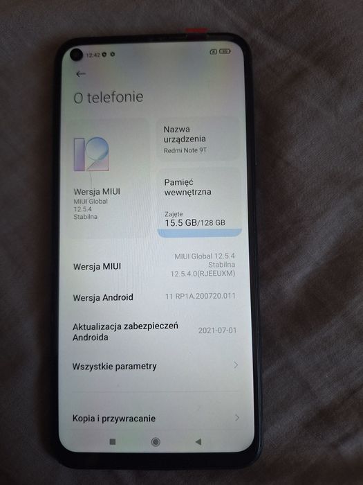 Xiaomi Redmi Note 9T 5G (M2007J22G) – 4/128GB | NFC | 5G
