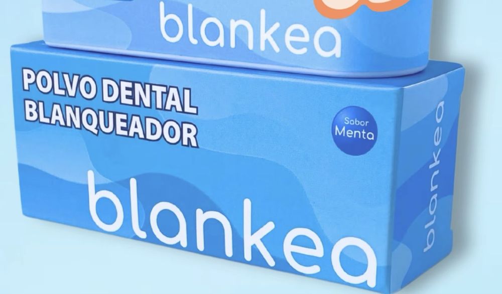 NOWY Proszek Wybielający do Zębów Blankea Dental Pro Miętowy