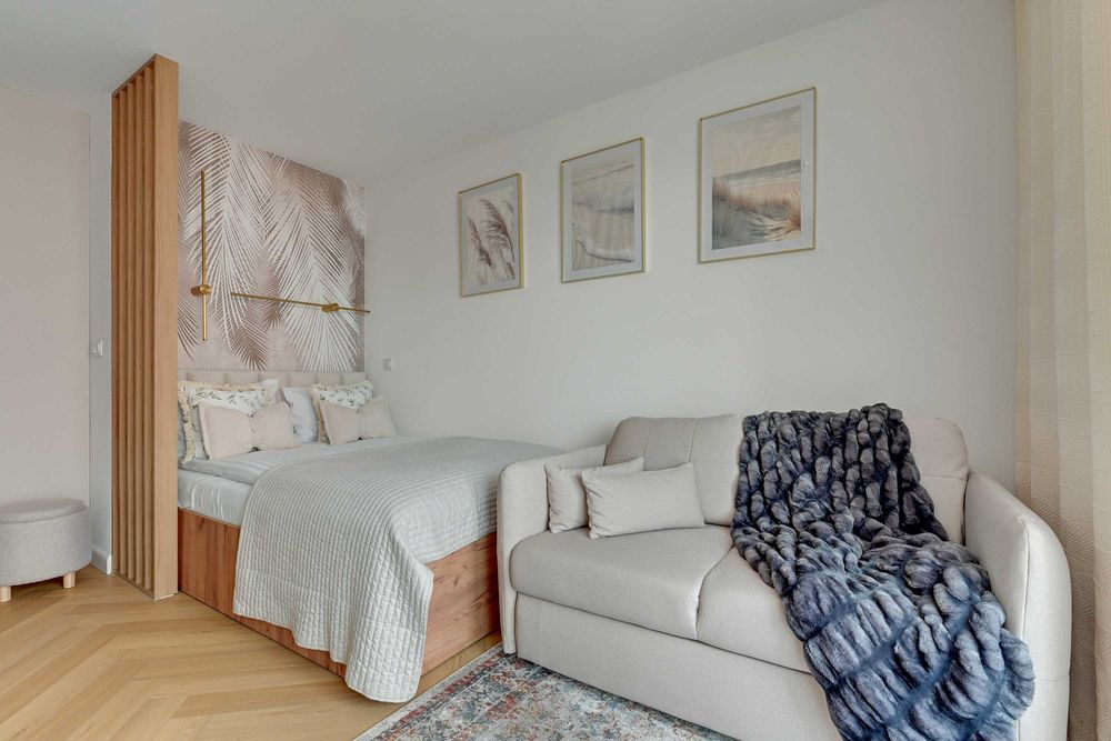 Nowoczesne Studio w pełni wyposażone w centrum | 27 m² | Gdańsk | Dostępne od 1 października