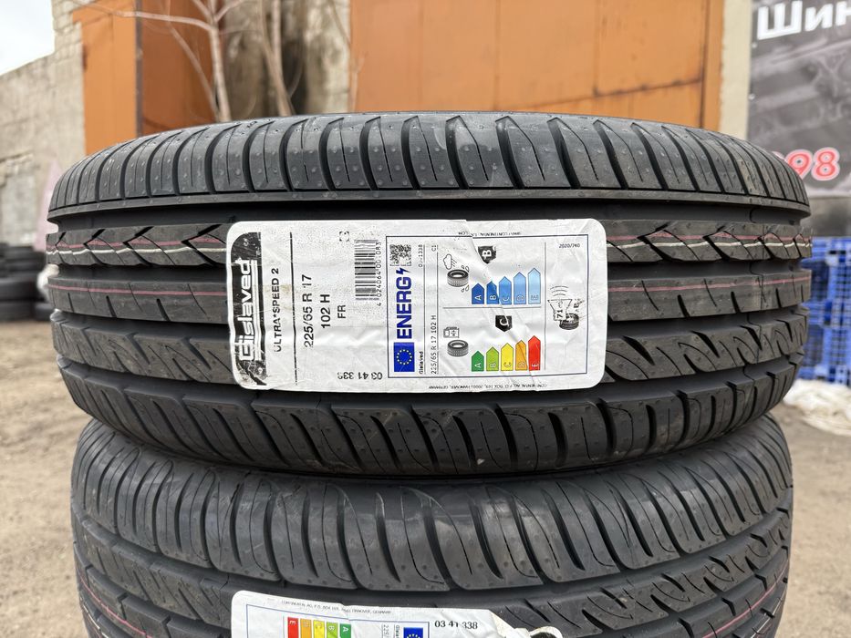 225/65 r17 Gislaved UltraSpeed 2 Резина летняя 24 год НОВАЯ