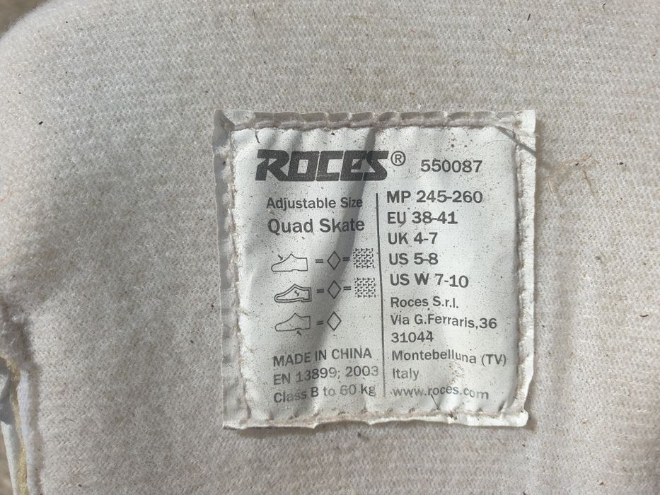 роликові ковзани rocrs