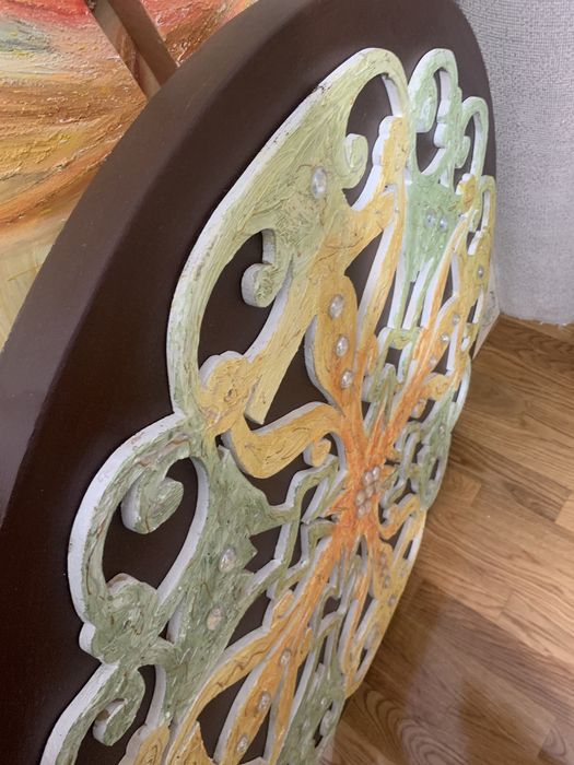 Quadros mandala com pedraria