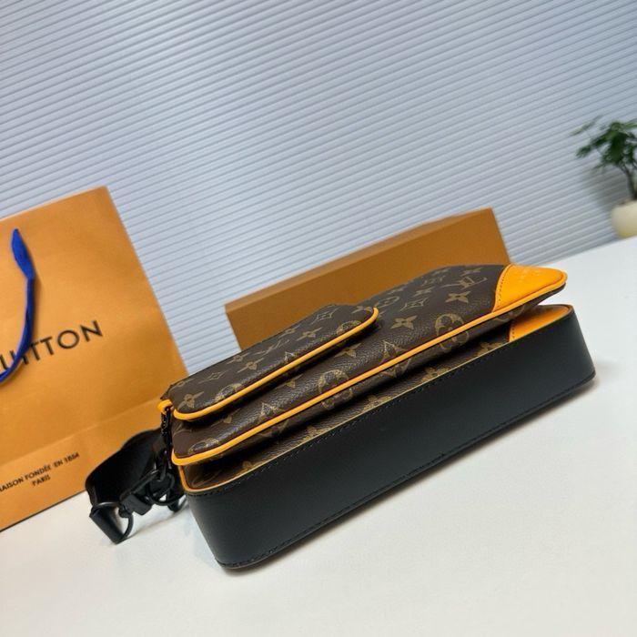 Louis Vuitton trio 3v1 3в1 messenger сумка мужская коричневая кожаная