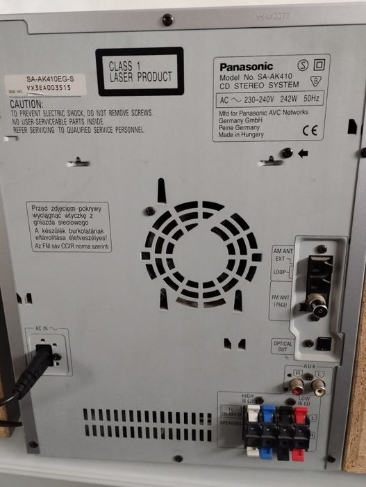 Музичний центр Panasonic SA-AK410