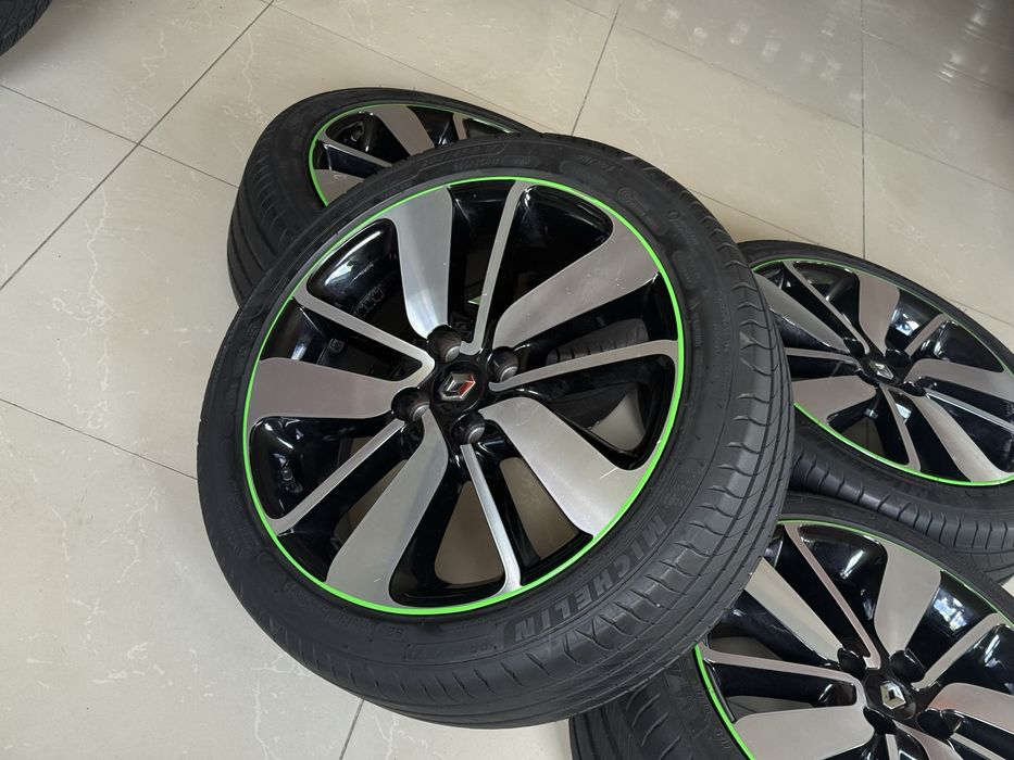 Диски оригінал Renault Clio Zoe Nissan r17/4/100 205/45/17 шини літні