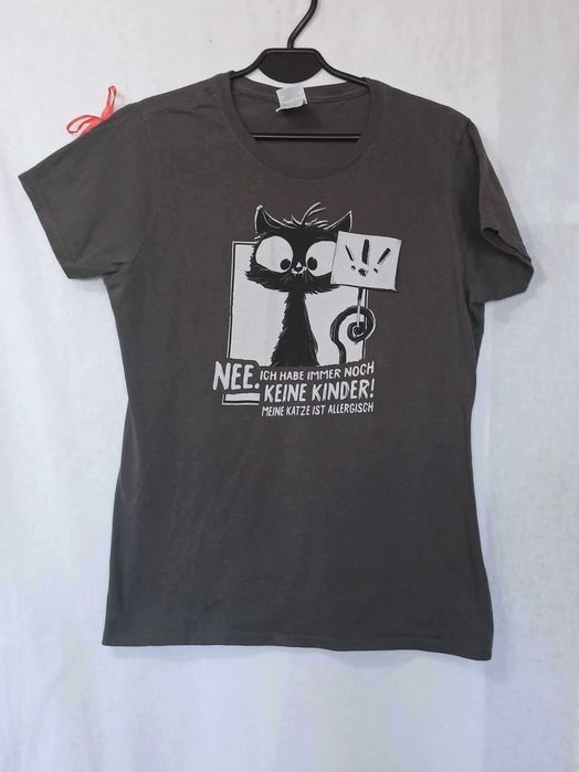 koszulka damska M cat kot Vintage