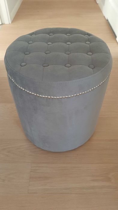 Sprzedam nową pufę Glamour szary