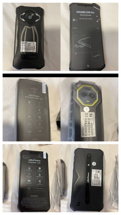 телефони броновані нові,без коробки