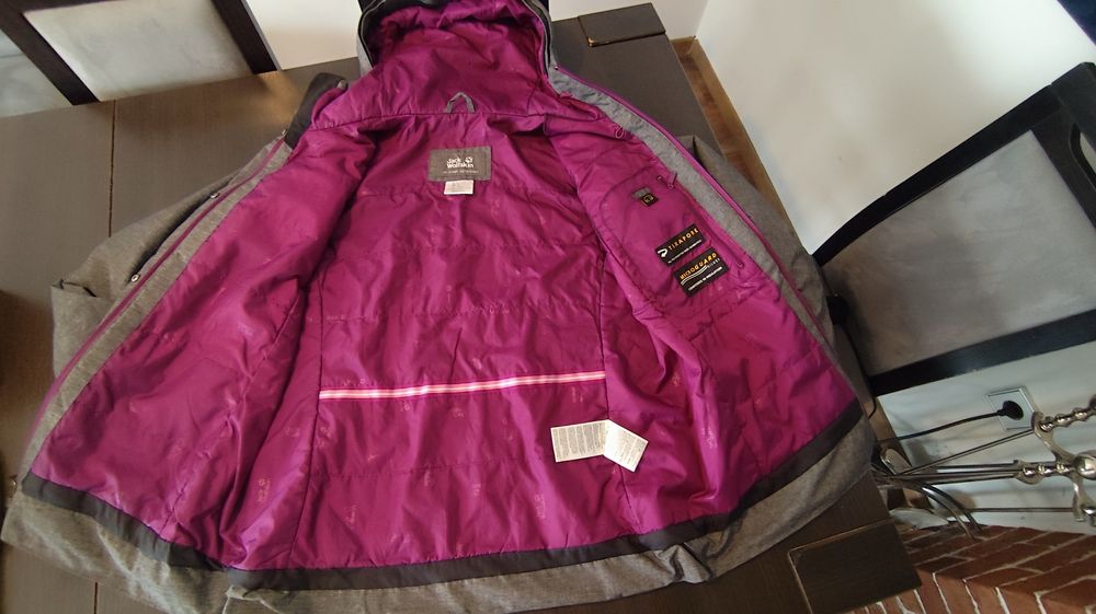 Kurtka trekkingowa Jack Wolfskin membrana Texapore ocieplina Microguar