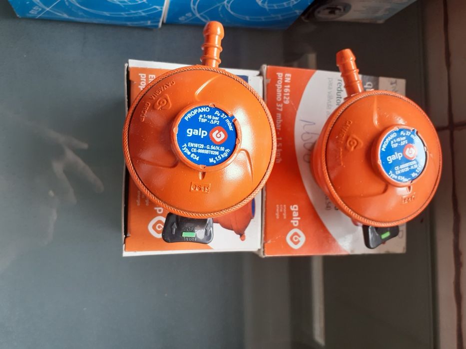 Redutores e Adaptadores de gás Butano e Propano