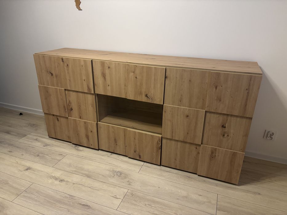 Komoda PATRIK 178cm DĄB 3D