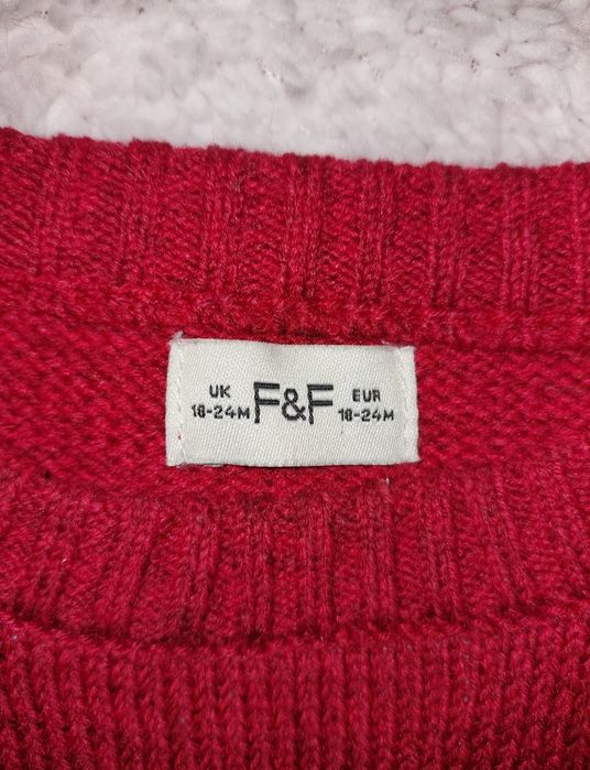 Детский новогодний свитер