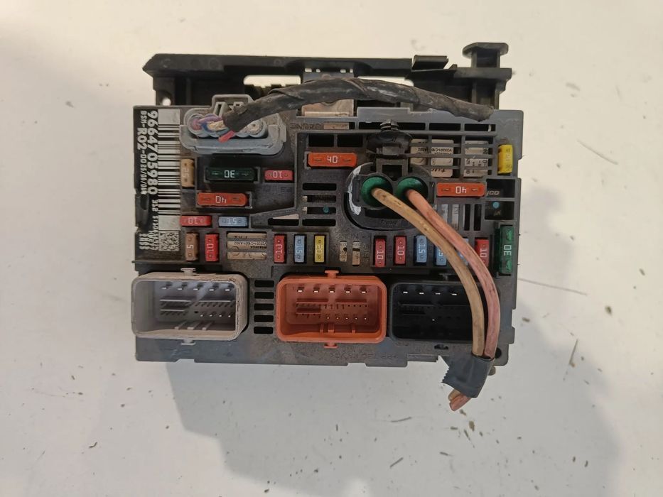 Bsm caixa fusíveis Peugeot Citroen 9664705980 9661281580