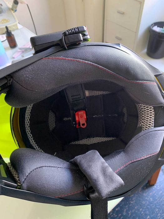 capacete moto com  intercomunicador