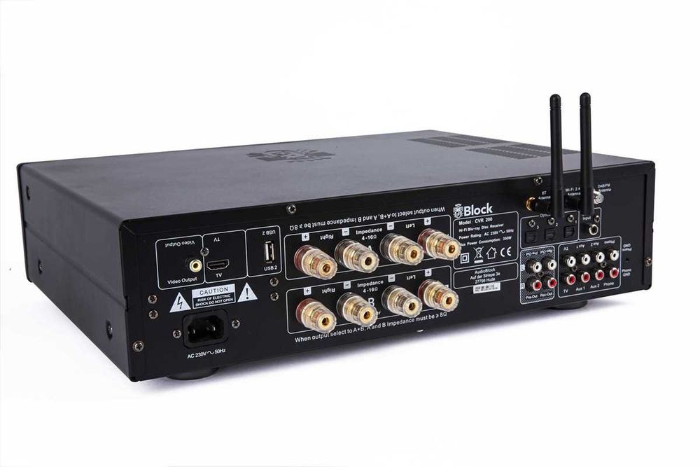Block CVR-200 wzmacniacz / odtwarzacz CD / streamer / tuner