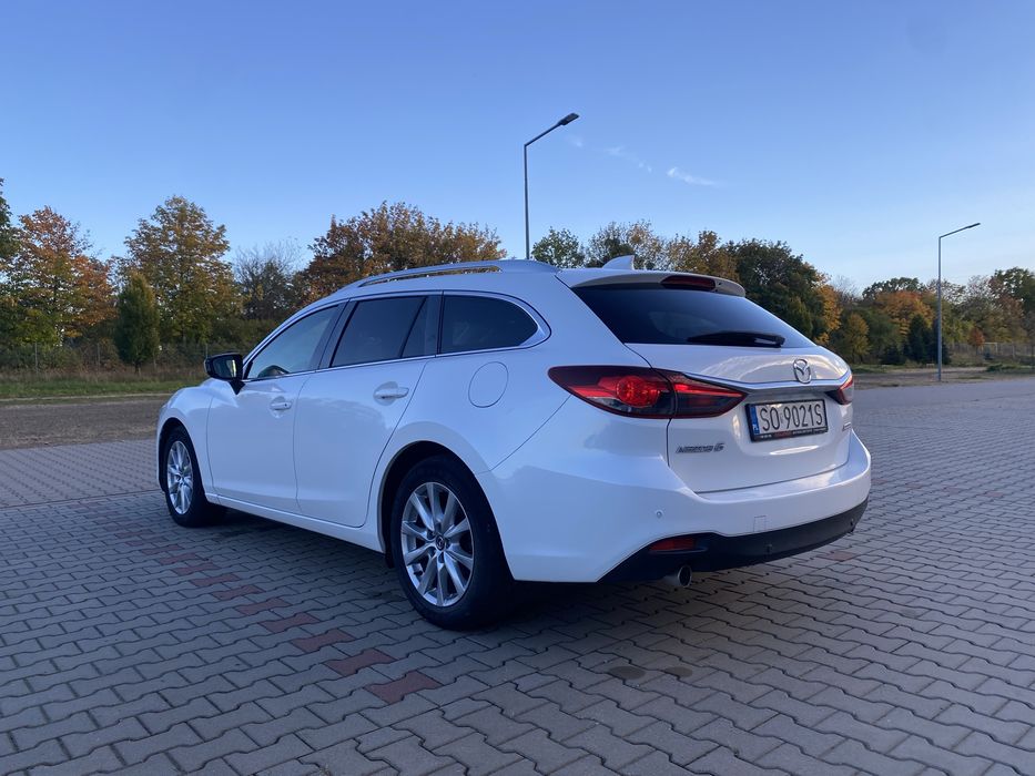 Mazda 6 2.2d 2014 Biala Perla Automat