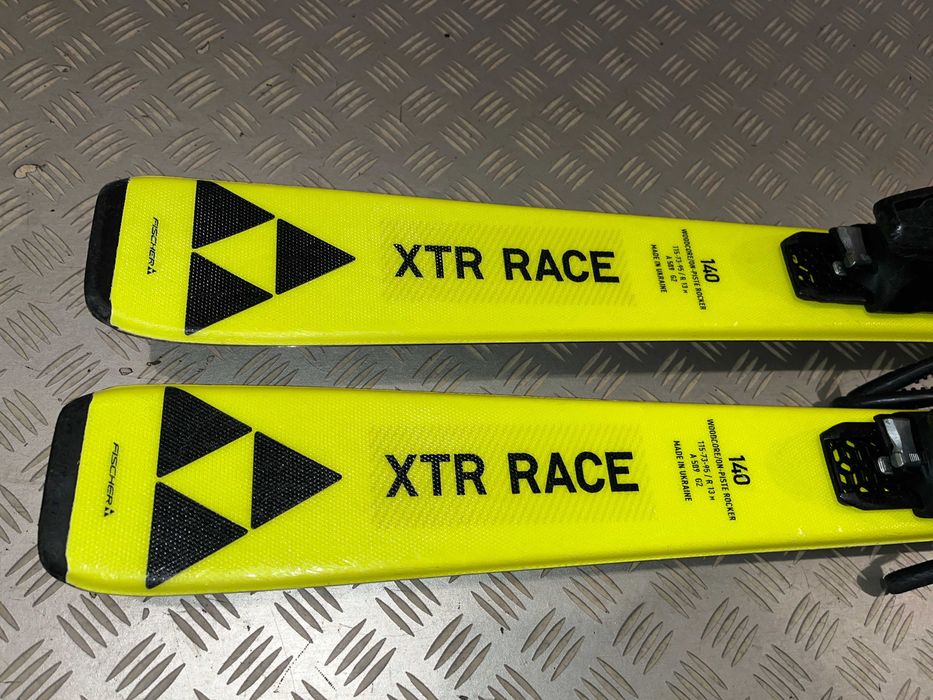 Narty FISCHER XTR RACE 140 cm rocker 2024 Przygotowane !