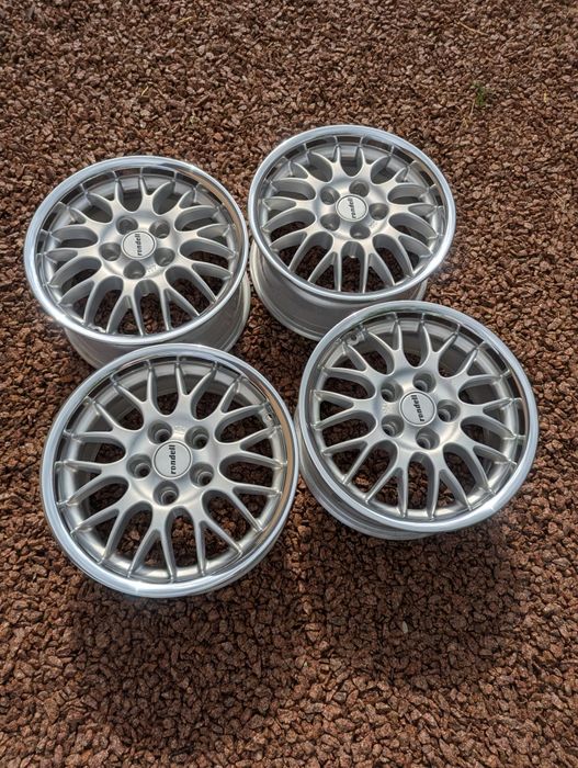 R15, 5/112 поліровані полки, диски Rondell Audi, Volkswagen, Seat, Skoda