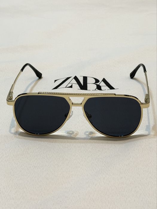 Okulary przeciwsłoneczne męskie metal frame Modern Style Summer Edition ~ Zara Accessories One Size