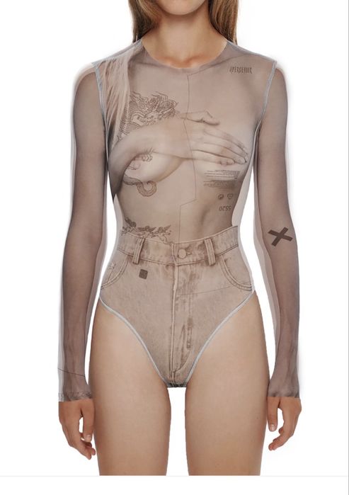 Боді TTSWTRS сітка