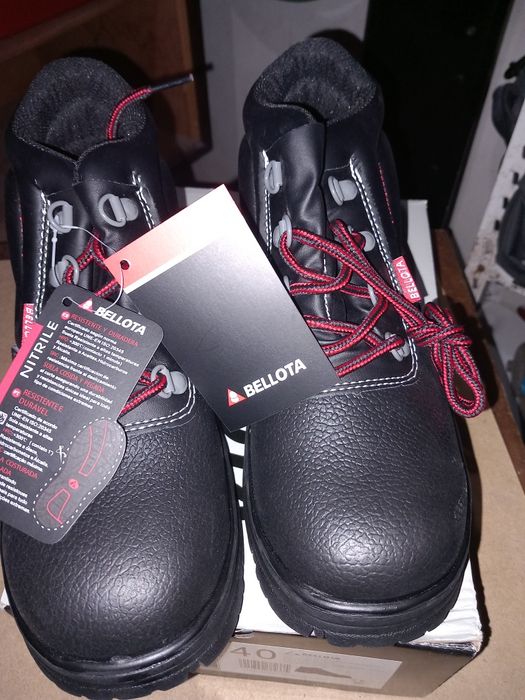 Botas biqueira aço com Palmilhas