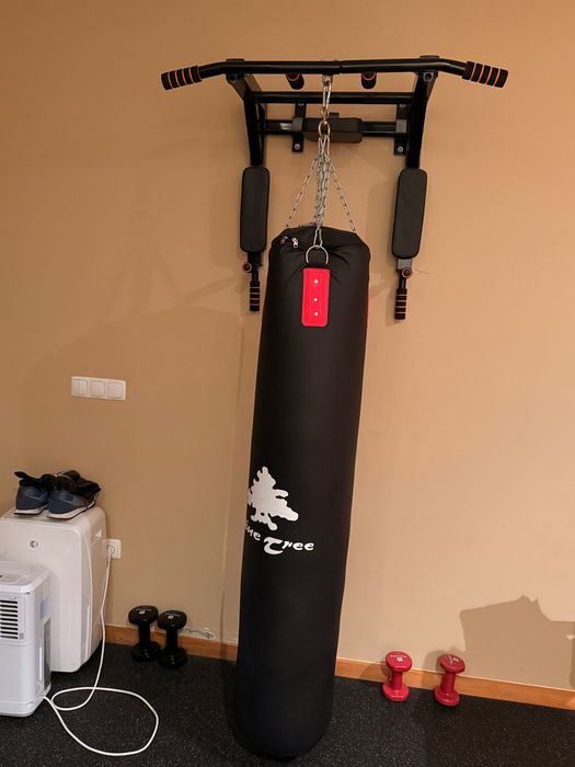 Saco de box e suporte