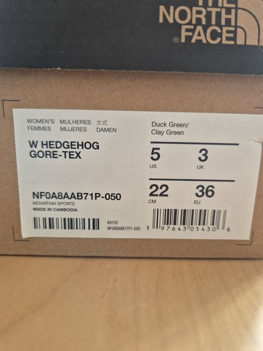 Buty trekkingowe the north face nowe