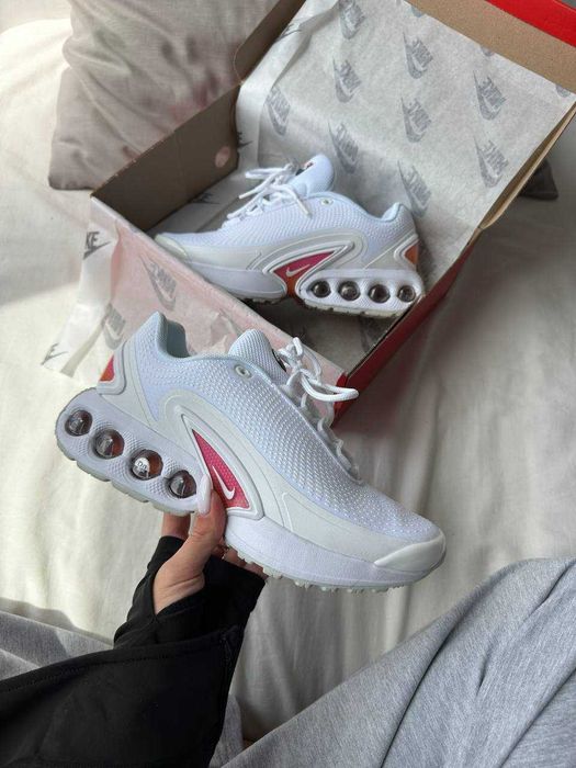 Женские кроссовки Nike Air Max DN White Pink / Найк DN белые розовый 36 37 38 39 40