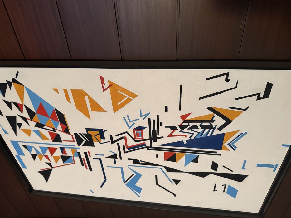 Quadro Nadir Afonso “jazz note” 1971