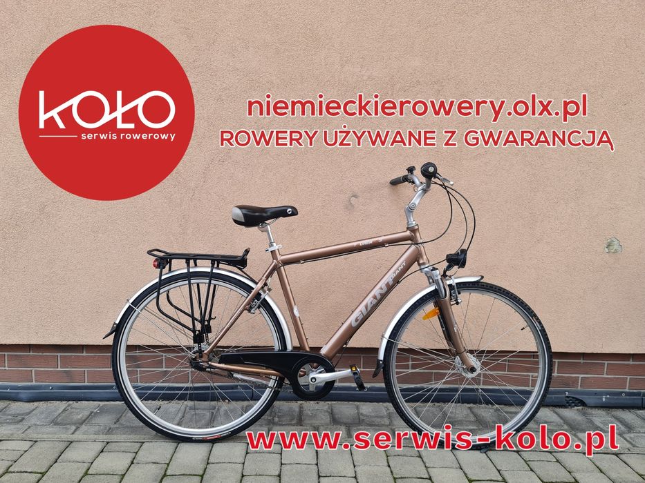 Rower męski miejski GIANT koła 28 SHIMANO aluminium rabat WYSYŁKA